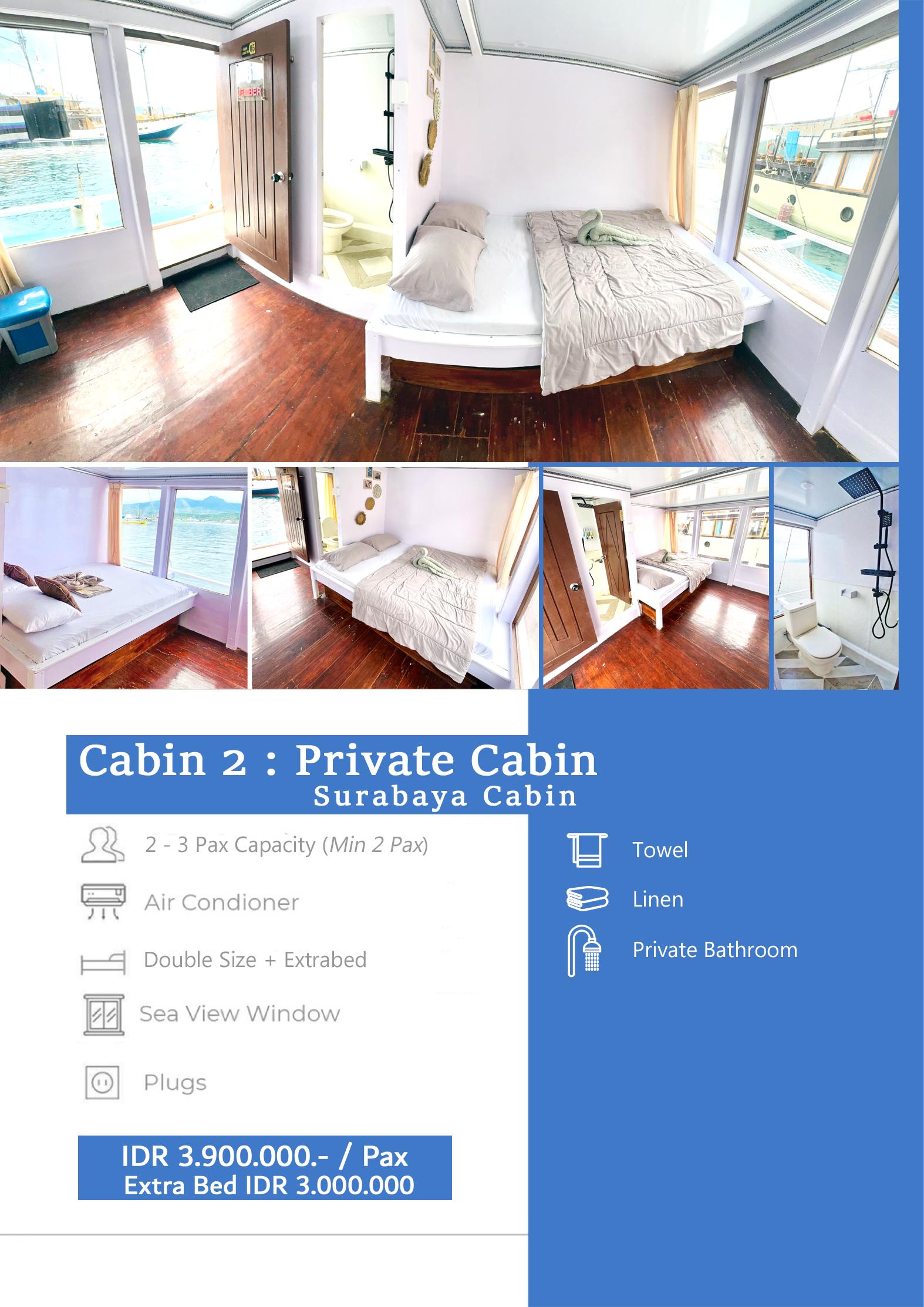 Surabaya Cabin - Private Bathroom