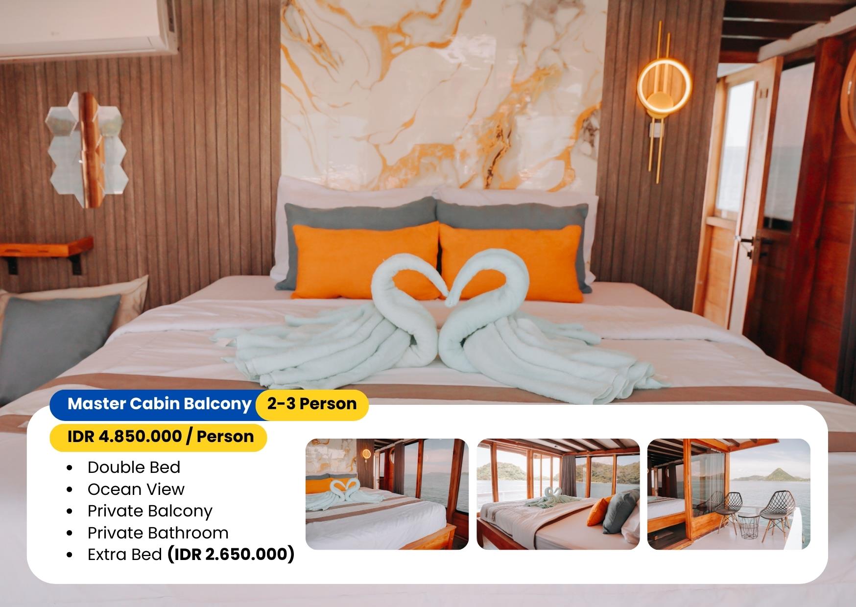 Master Cabin Balcony
